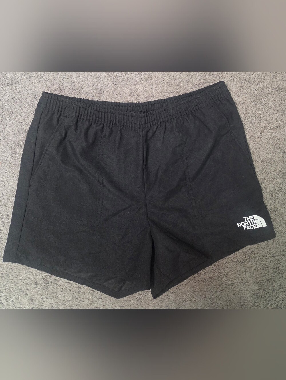 Teen Girl The North Face Black Athletic Elastic-Waist Shorts
